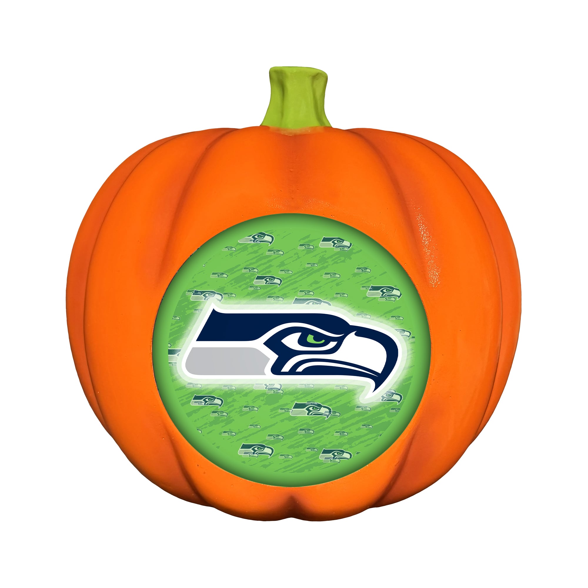 Seattle Seahawks 3D Resin Pumpkin