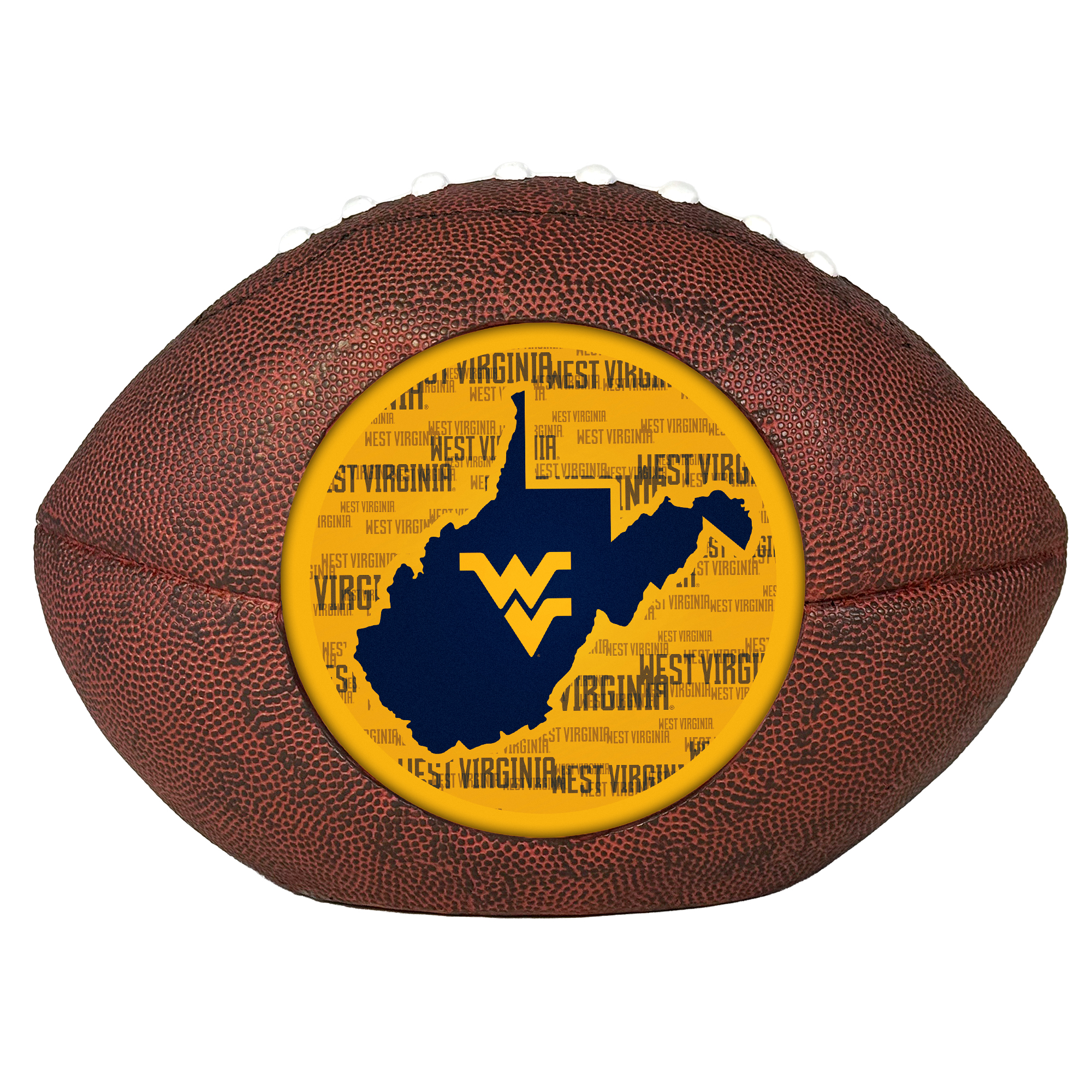 West Virginia Mountaineers 3D Resin Footballer
