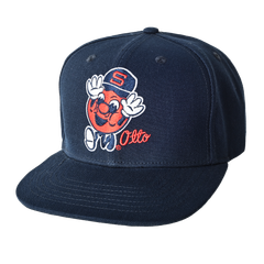 Men's Roots of Fight Navy Syracuse Orange Snapback Hat