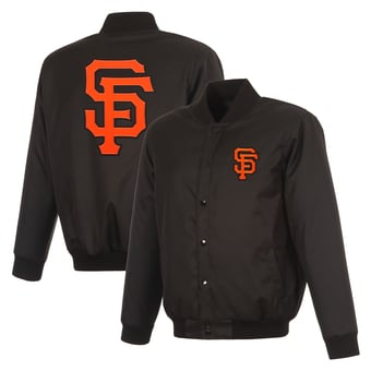 Men's JH Design  Black San Francisco Giants Full-Snap Jacket