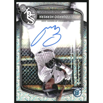 2025 Bowman Chrome Mega Box Prospect Autographs #BMAEH Eduardo Herrera