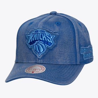 Men's Mitchell & Ness Blue New York Knicks Downtown Pro Crown Snapback Hat