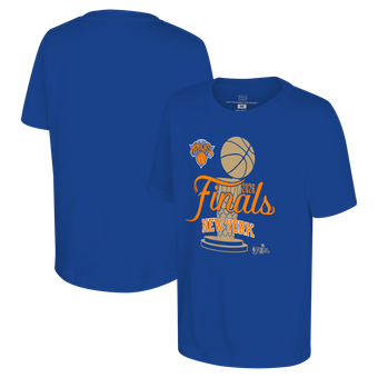 Youth Stadium Essentials Blue New York Knicks 2026 NBA Finals Cruise T-Shirt