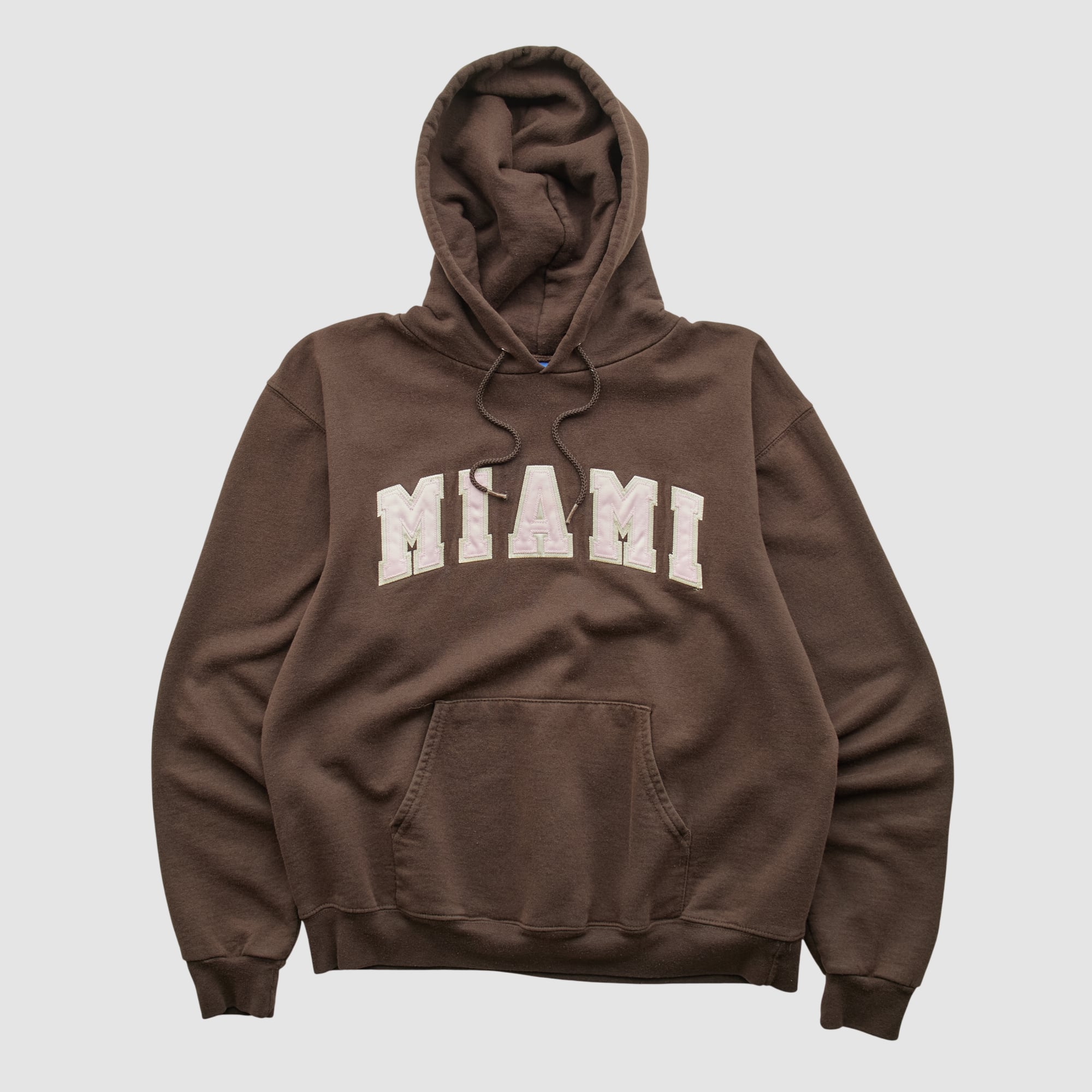 Miami University RedHawks Champion 2010s Hooded Pullover Sweatshirt - Brown - XS by Fanatics Real Vintage