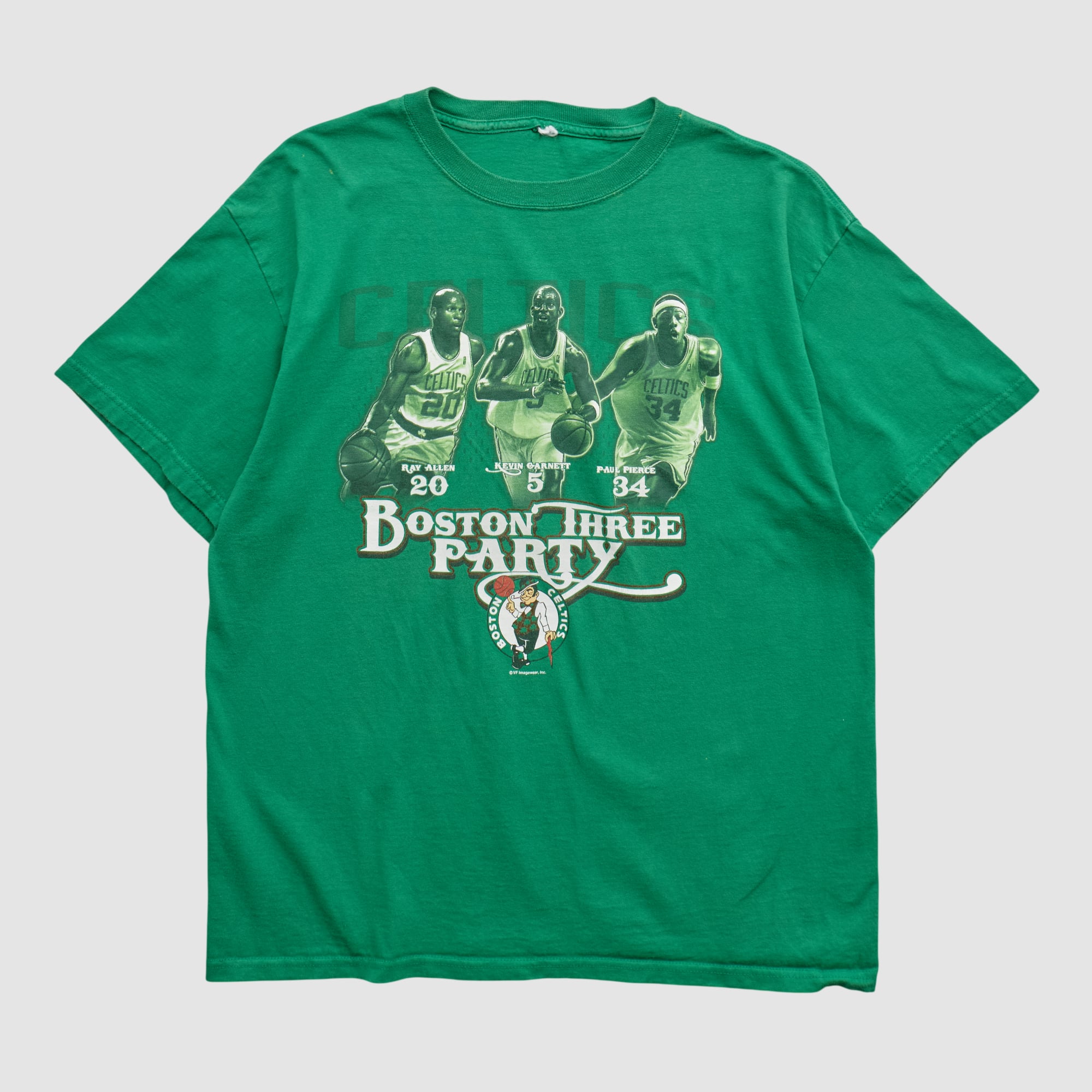 Boston Celtics 2010s T-shirt - Green - M by Fanatics Real Vintage