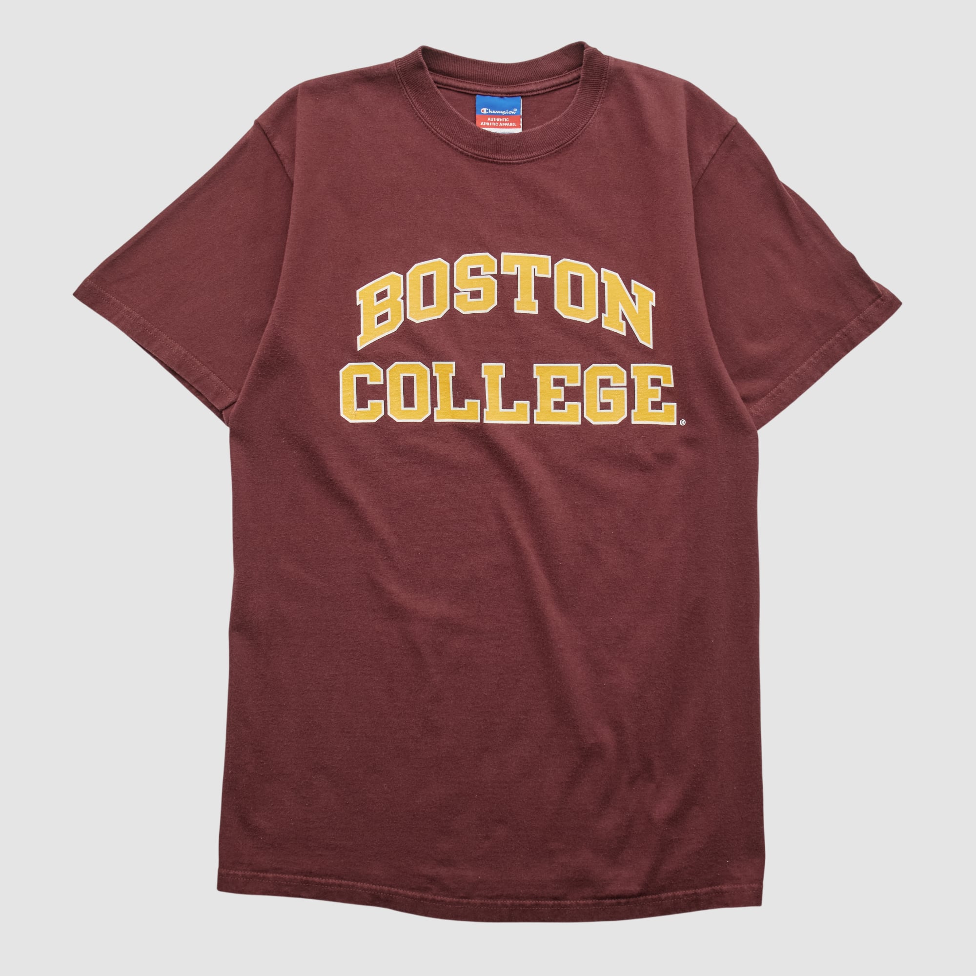 Boston College Eagles Champion 2000s T-shirt - Maroon - S by Fanatics Real Vintage