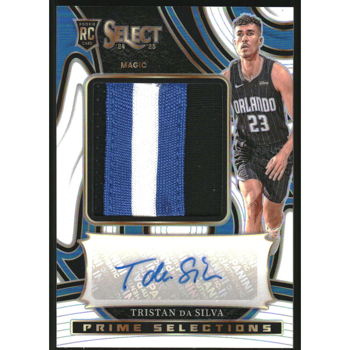 2024-25 Select Prime Selections Signatures White Prizms #27 Tristan da Silva