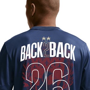 Maillot Domicile Stadium PSG Nike 25/26 - Flocage Champions of Europe - 26, vue 1
