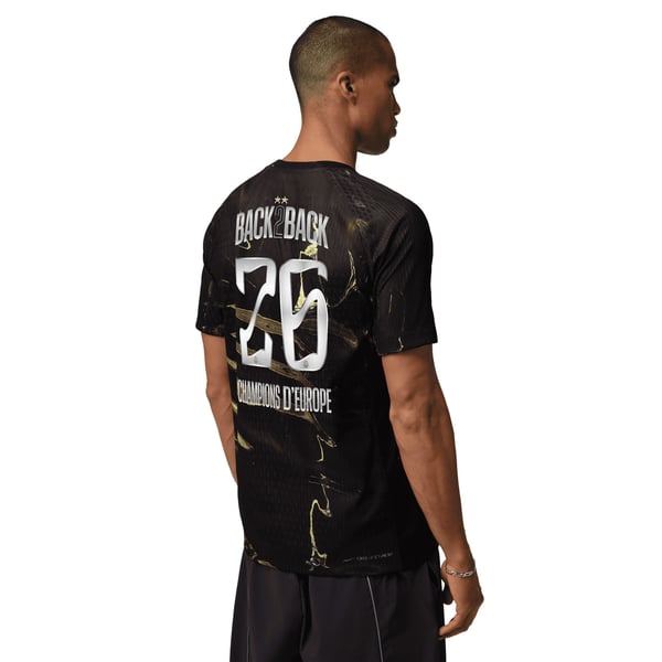 Maillot PSG Jordan Night Edition Match Dri-FIT ADV 25/26 - Flocage Champions of Europe - 26