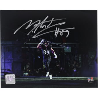 Mark Andrews Baltimore Ravens Autographed 8" x 10" Smoke Entrance Photograph