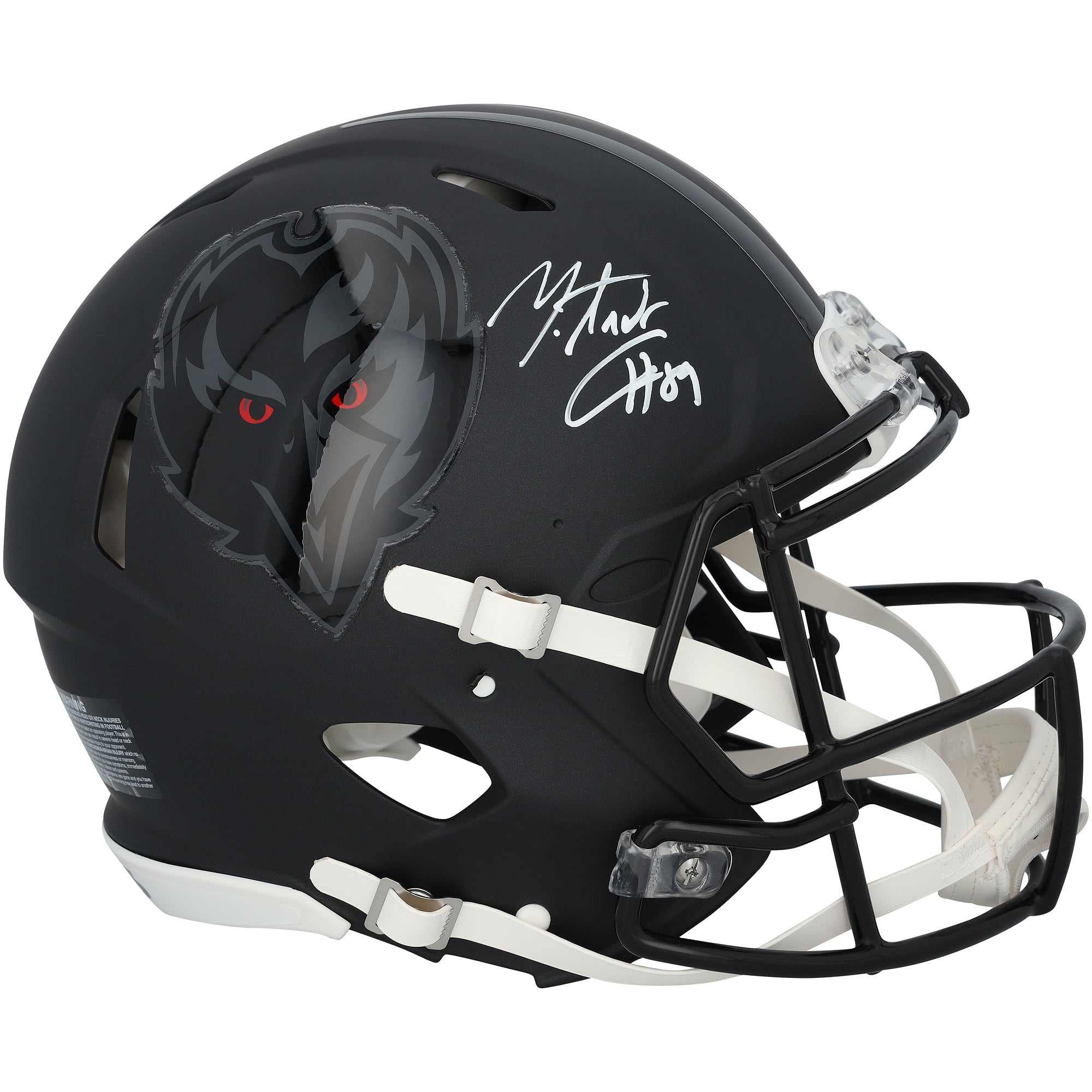 Mark Andrews Baltimore Ravens Autographed Riddell 2026 Black Alternate Speed Authentic Helmet