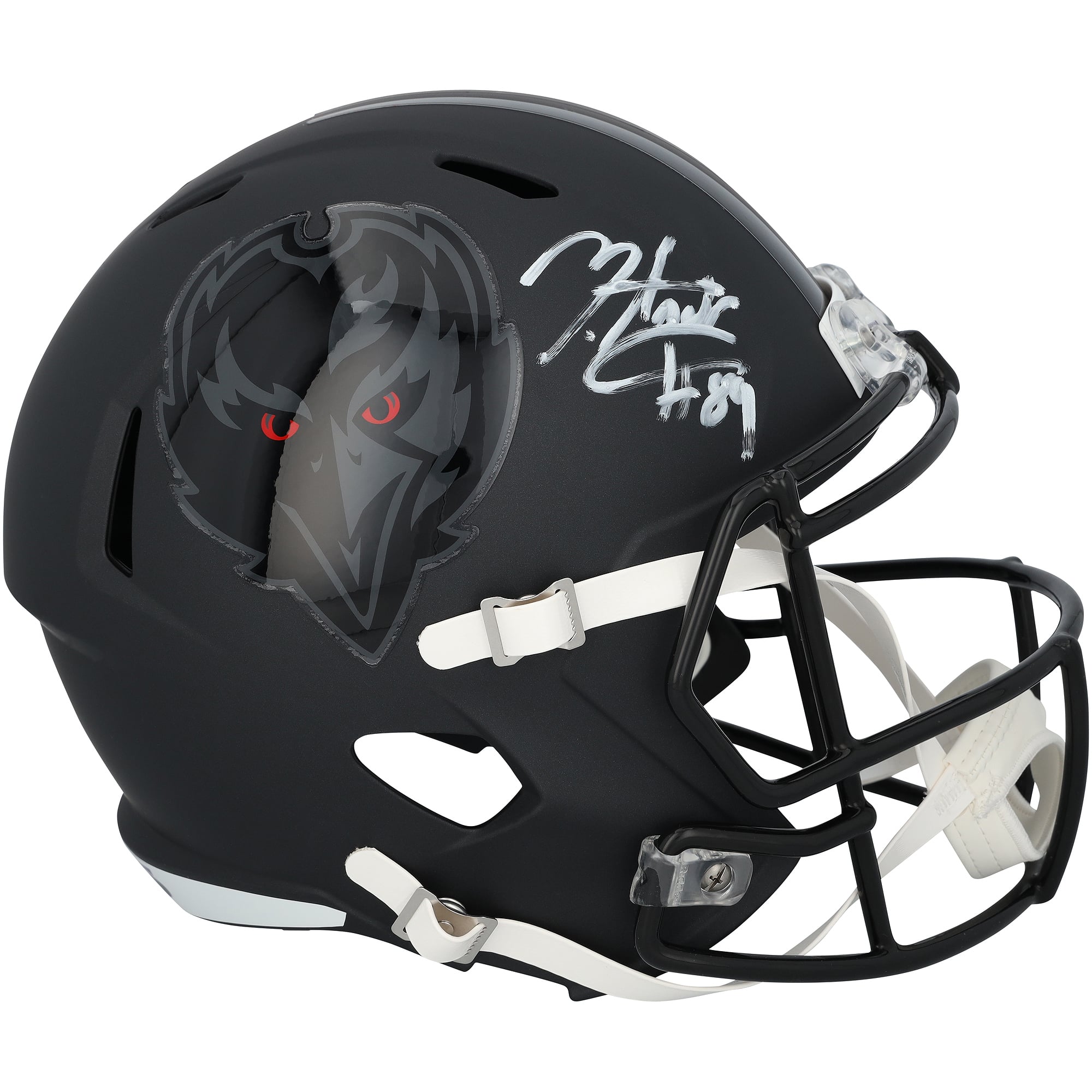 Mark Andrews Baltimore Ravens Autographed Riddell 2026 Black Alternate Speed Replica Helmet