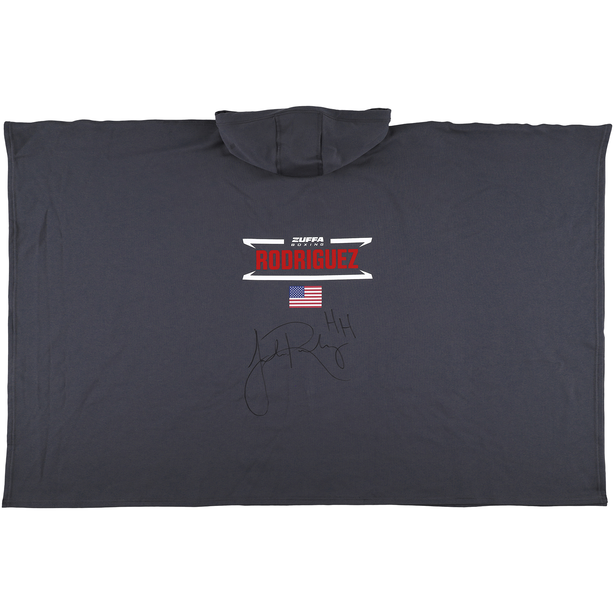 Julian Rodriguez Zuffa Boxing 06 Autographed Event-Worn Walkout Hoodie