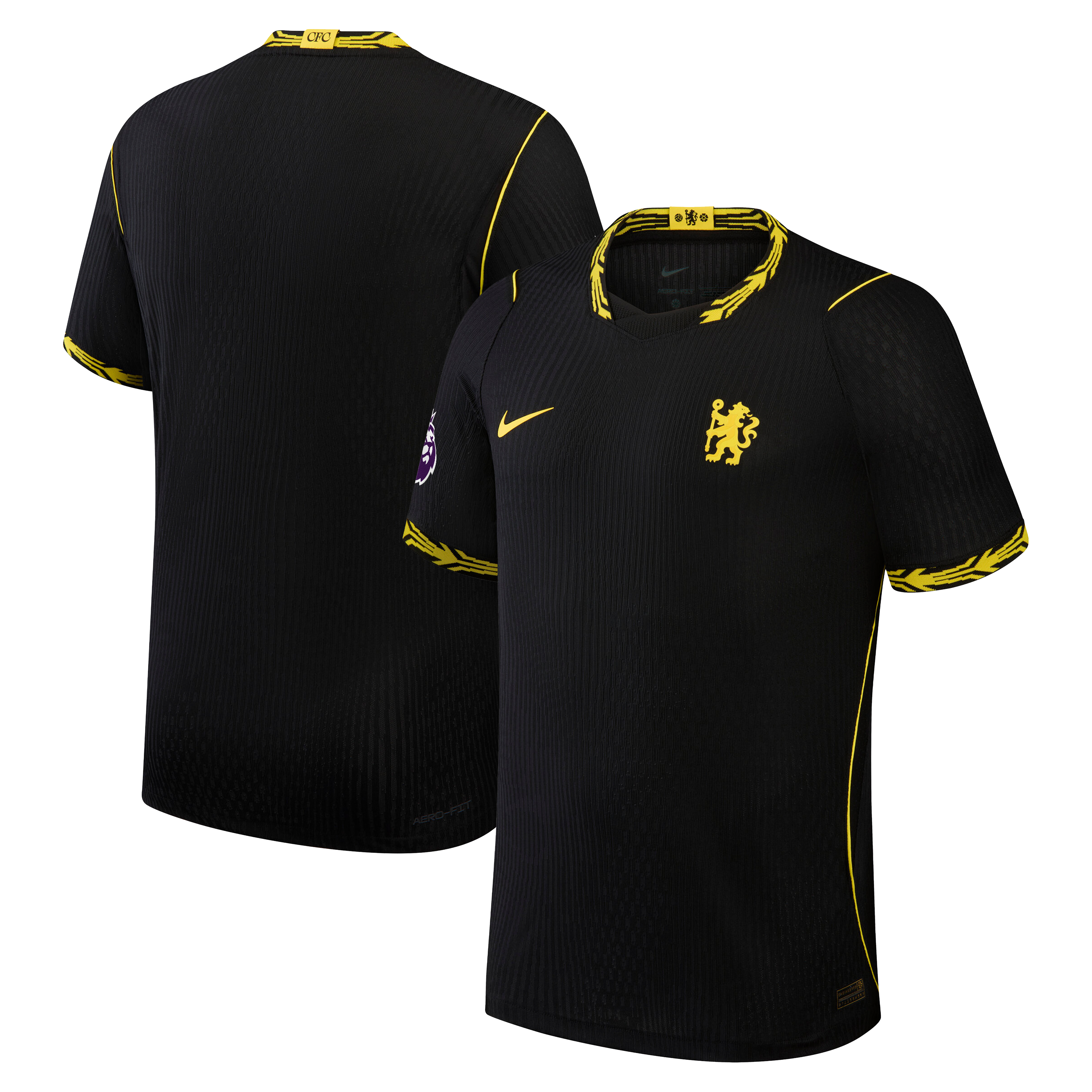 Men's Nike Black Chelsea 2026/27 Away Match Authentic Jersey