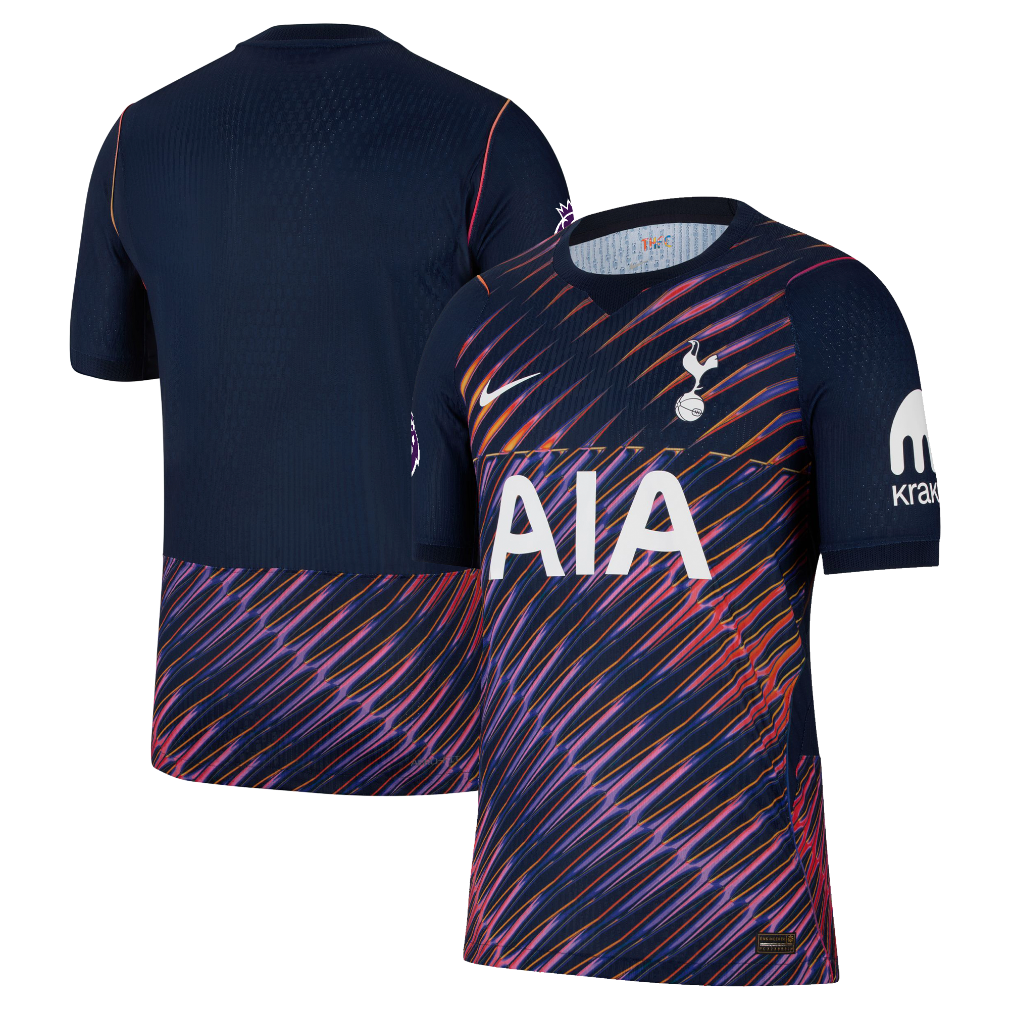 Men's Nike  Navy Tottenham Hotspur 2026/27 Away Match Authentic Jersey