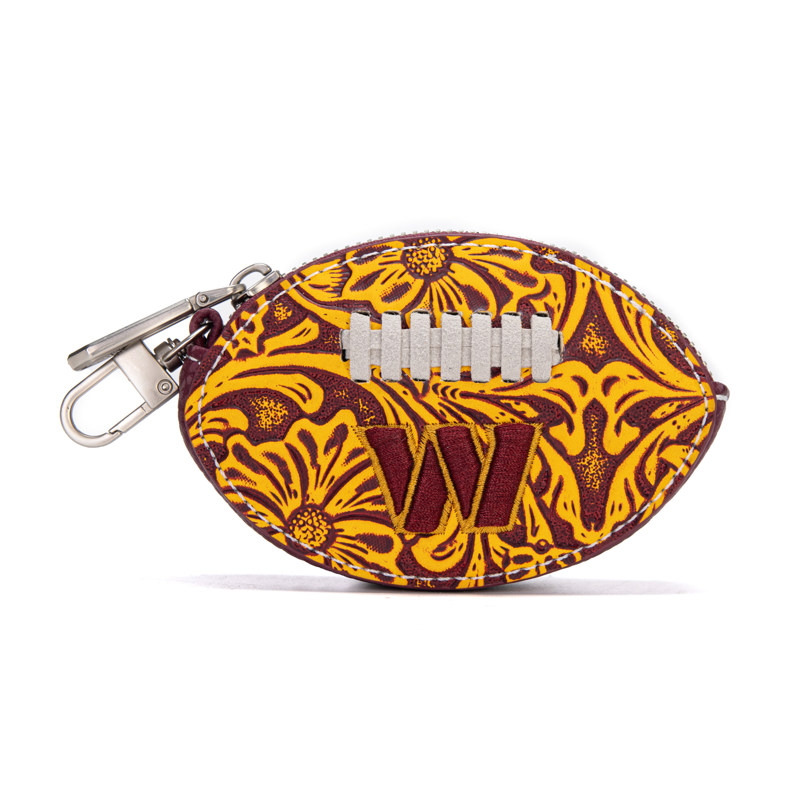 Women's Montana West Washington Commanders Football Bag Charm