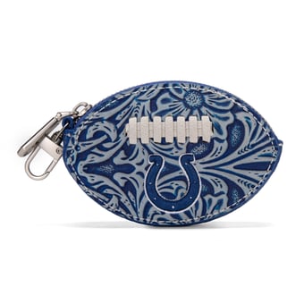 Women's Montana West Indianapolis Colts Football Bag Charm