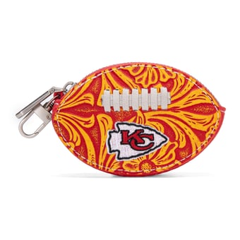 Women's Montana West Kansas City Chiefs Football Bag Charm