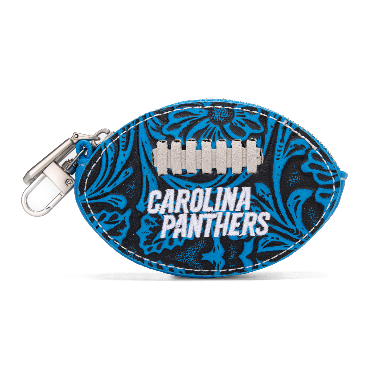 Women's Montana West Carolina Panthers Football Bag Charm