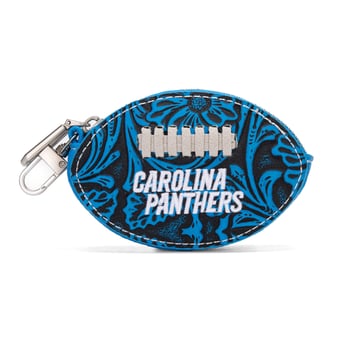 Women's Montana West Carolina Panthers Football Bag Charm