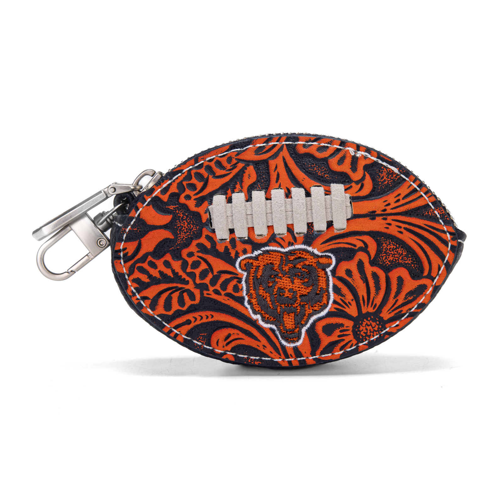 Women's Montana West Chicago Bears Football Bag Charm
