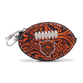 Women's Montana West Chicago Bears Football Bag Charm