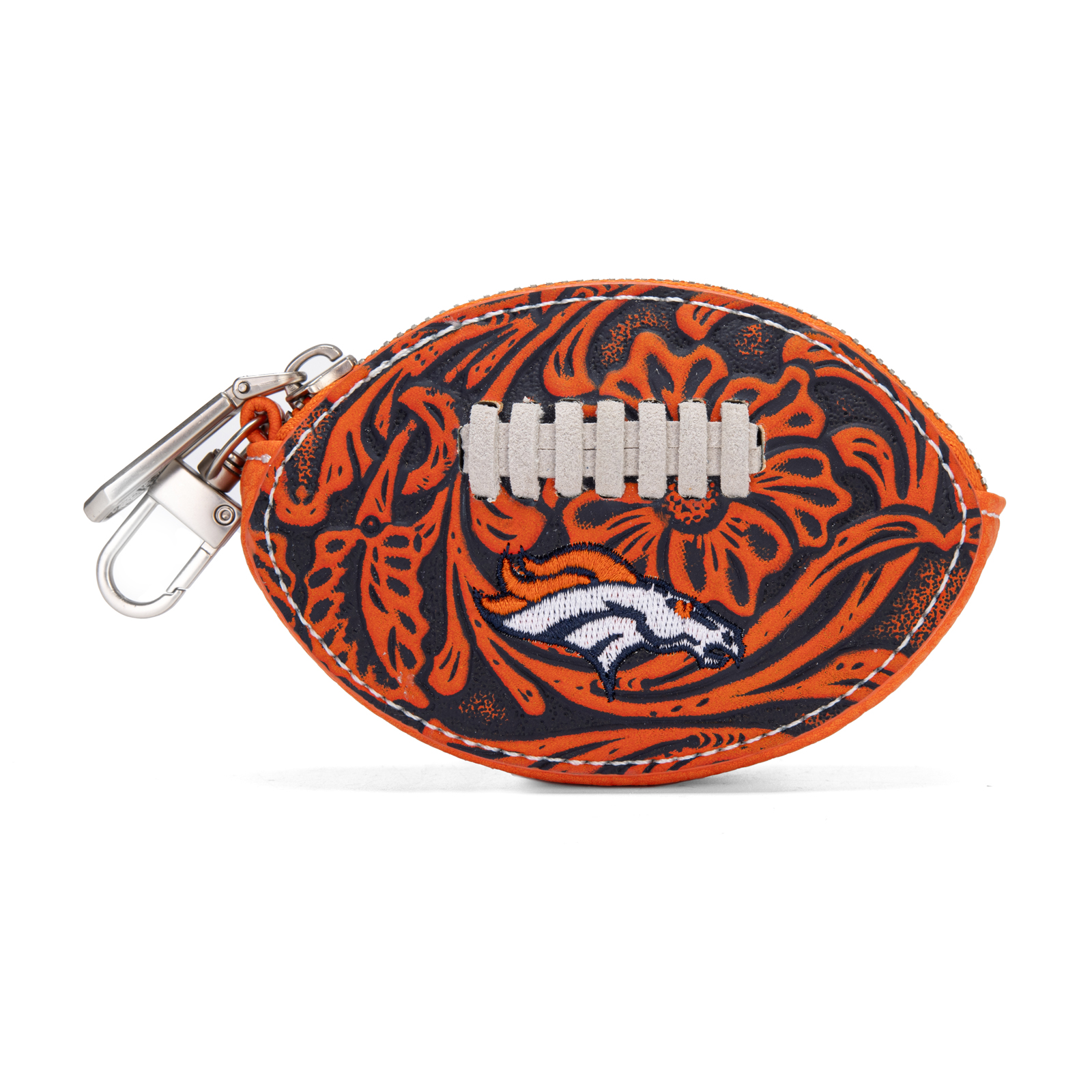 Women's Montana West Denver Broncos Football Bag Charm