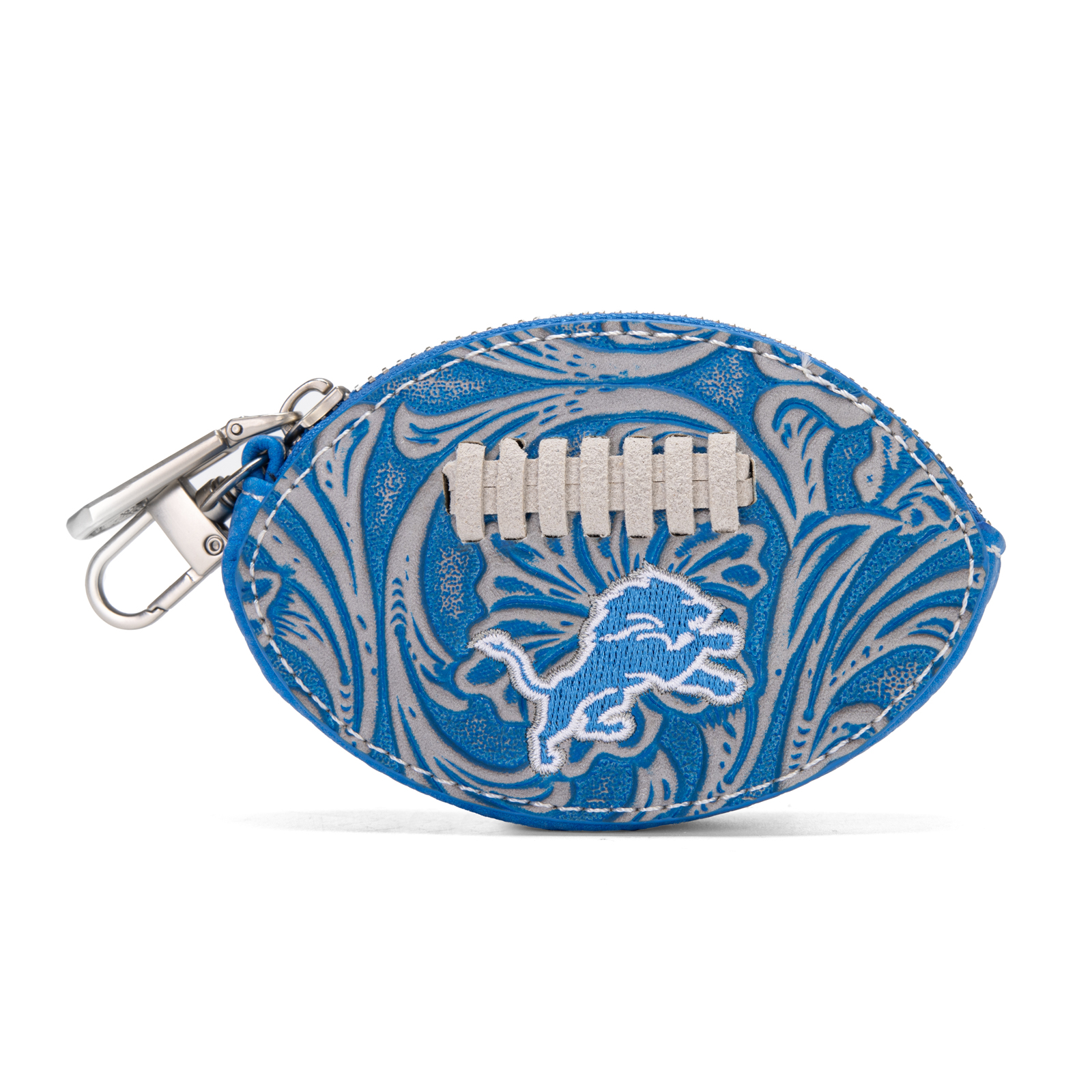 Women's Montana West Detroit Lions Football Bag Charm