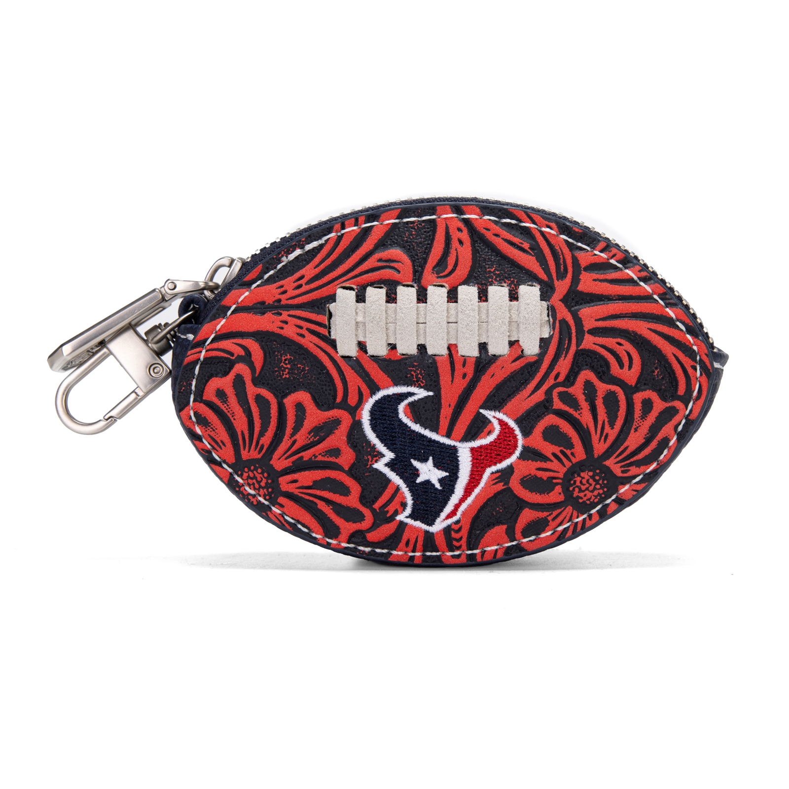 Women's Montana West Houston Texans Football Bag Charm