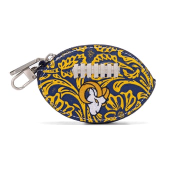 Women's Montana West Los Angeles Rams Football Bag Charm