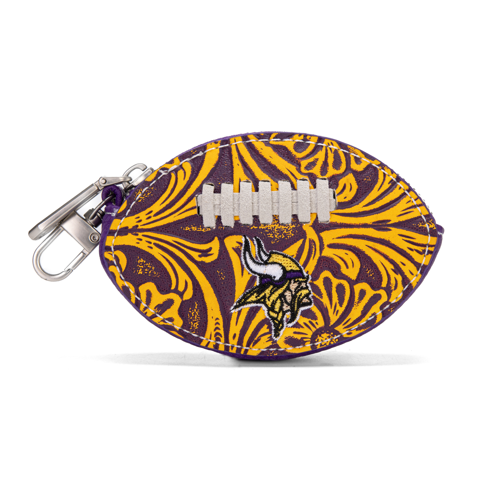Women's Montana West Minnesota Vikings Football Bag Charm