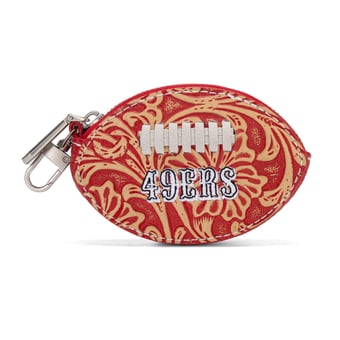 Women's Montana West San Francisco 49ers Football Bag Charm