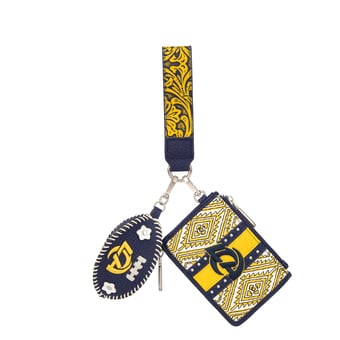 Women's Montana West Los Angeles Rams Wallet & Football Charm Wristlet