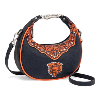 Women's Montana West Chicago Bears Crescent Shoulder Bag