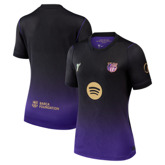 Women's Nike  Purple Barcelona 2026/27 Away Stadium Replica Jersey