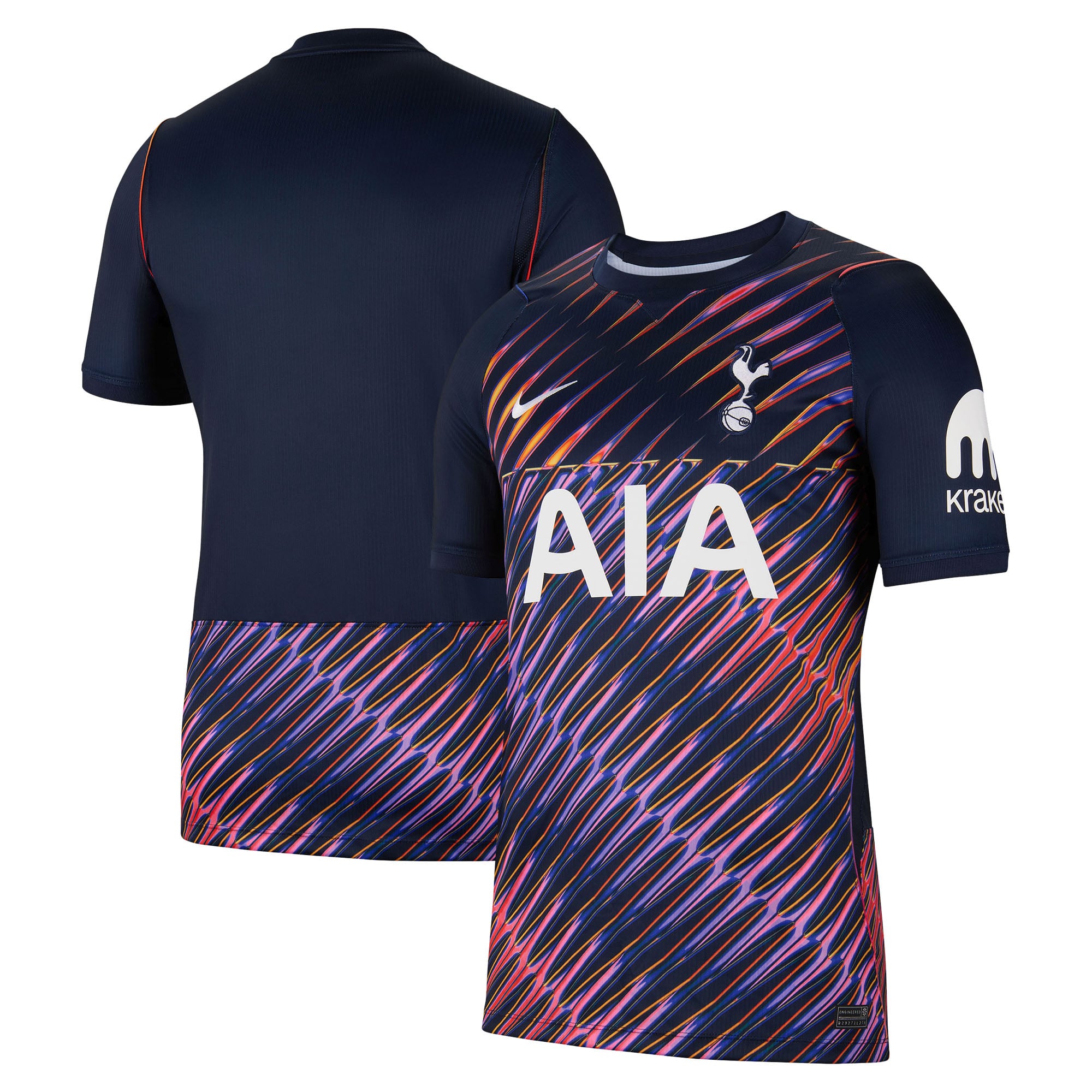 Men's Nike Navy Tottenham Hotspur 2026/27 Away Stadium Replica Jersey