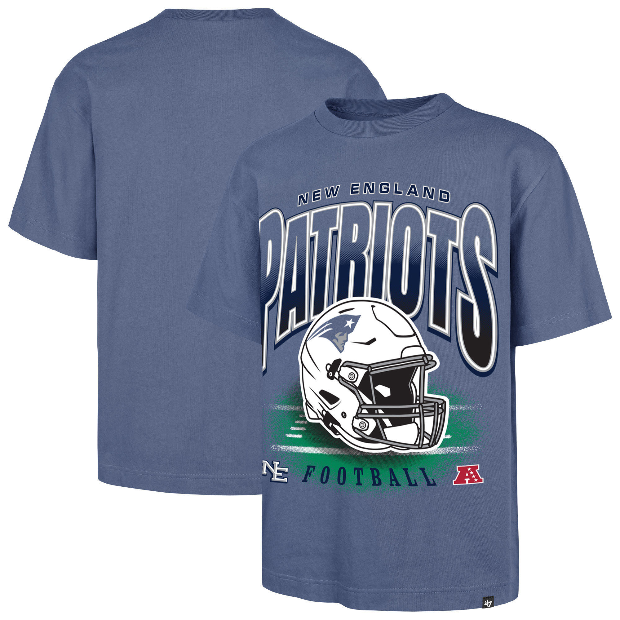 '47 Brand Men's Navy New England Patriots Foundation Big & Tall T-Shirt - Navy