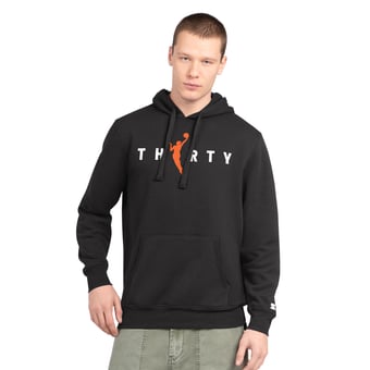 Men's Starter  Black Golden State Valkyries 30th Anniversary Pitcher Pullover Hoodie