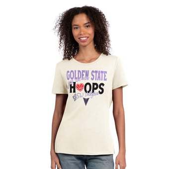 Women's Starter  Oatmeal Golden State Valkyries Endzone T-Shirt