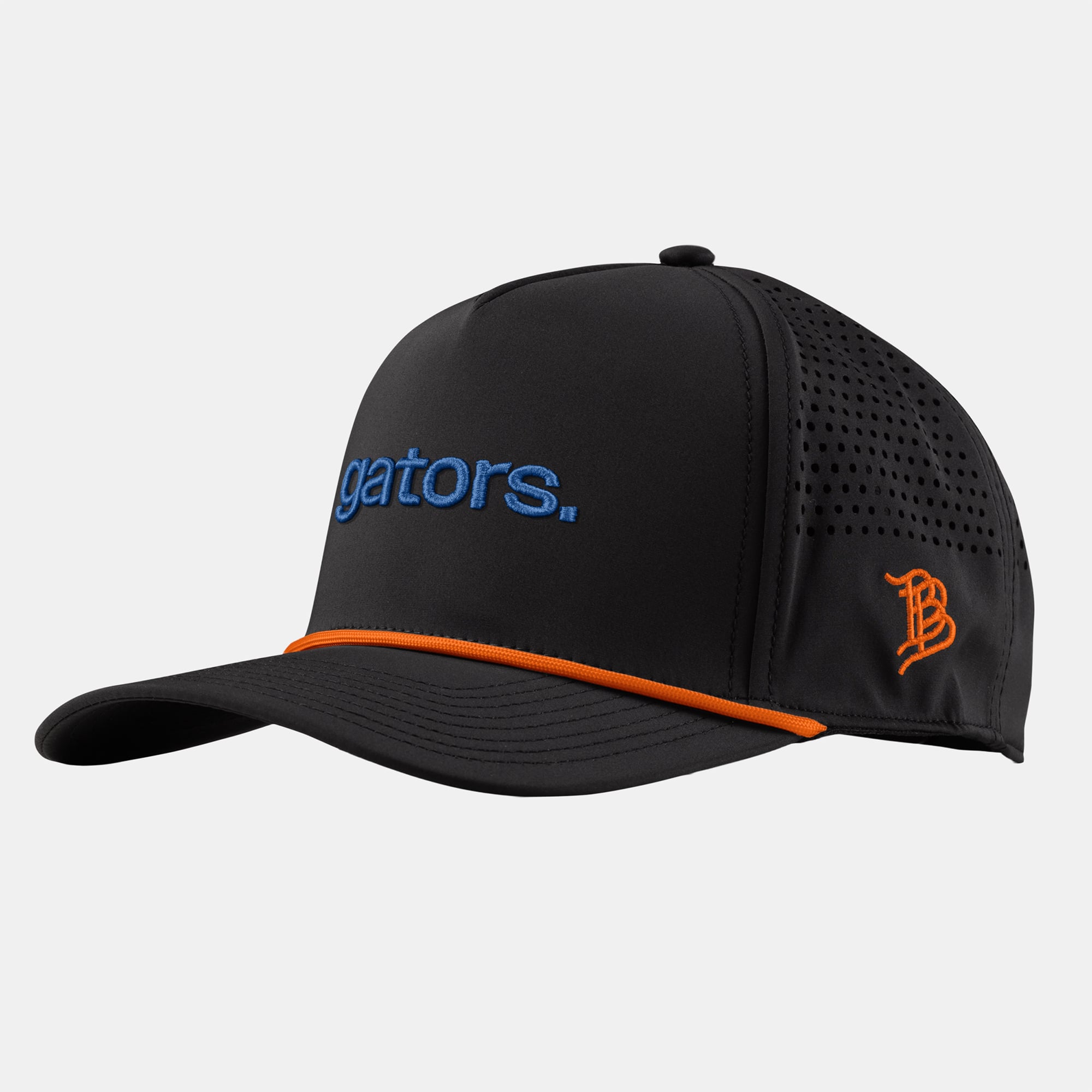 Men's Branded Bills  Black Florida Gators Statement Adjustable Rope Hat