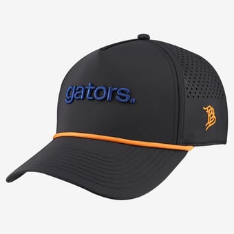 Men's Branded Bills  Black Florida Gators Statement Adjustable Rope Hat