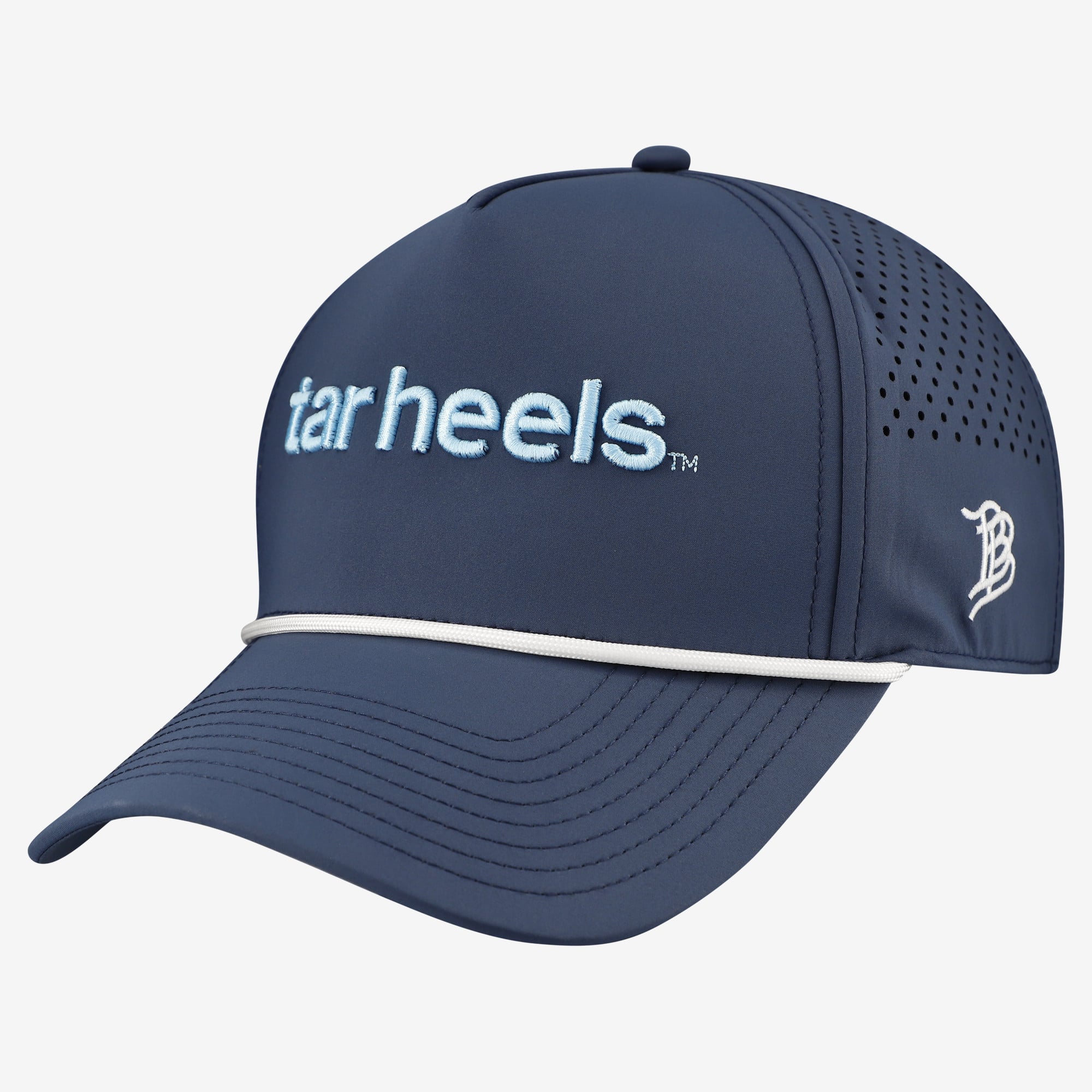 Men's Branded Bills Navy North Carolina Tar Heels Statement Adjustable Rope Hat