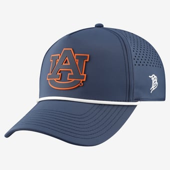 Men's Branded Bills  Navy Auburn Tigers Classic Adjustable Rope Hat