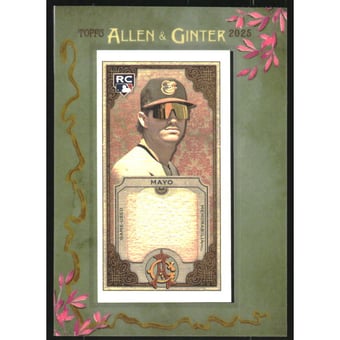 2025 Topps Allen and Ginter Mini Framed Relics #MFRCMA Coby Mayo