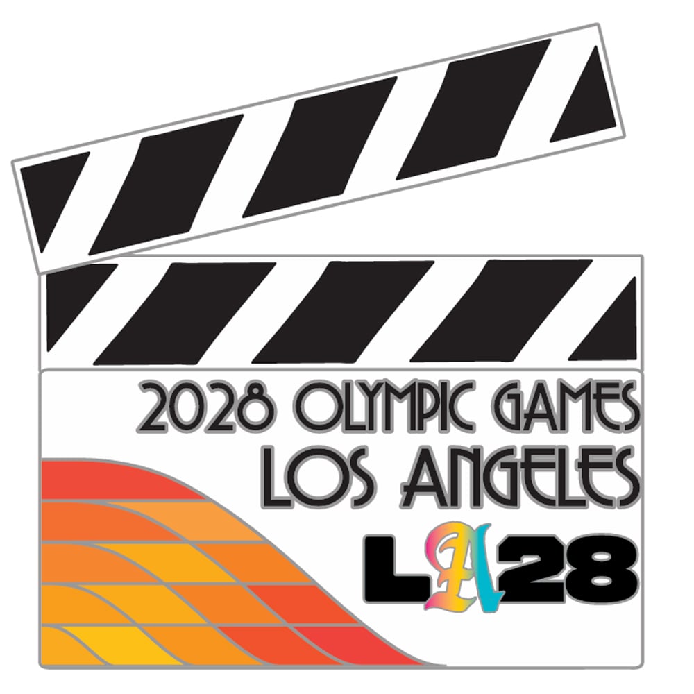 LA28 Superbloom Collection Clapper Board Pin