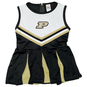Girls Infant Black Purdue Boilermakers Cheer Jumper