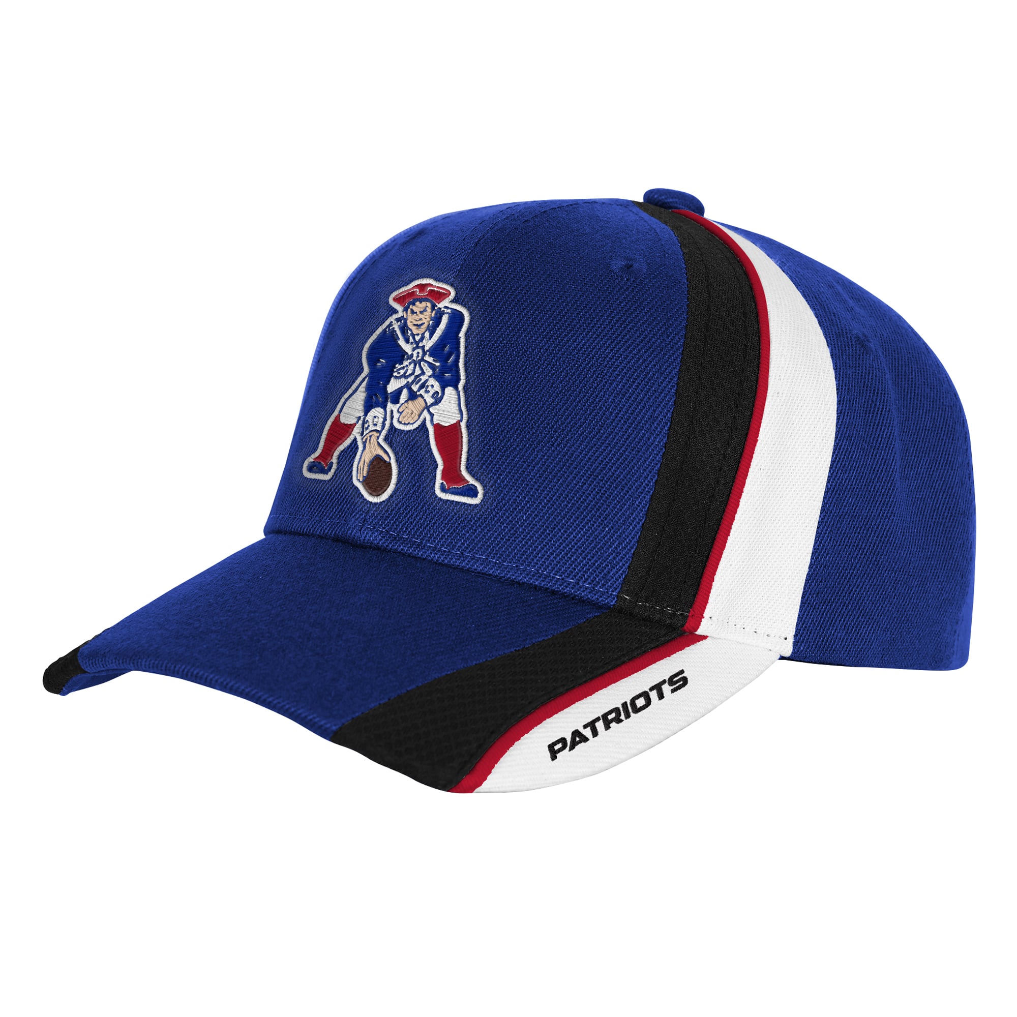Youth Mitchell & Ness Royal New England Patriots Club Downforce Pro Crown Adjustable Hat