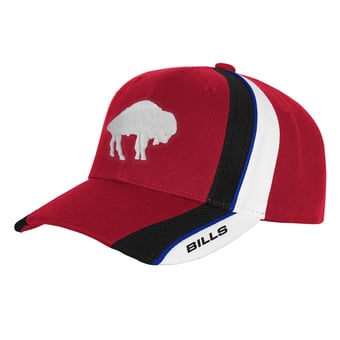 Youth Mitchell & Ness Red Buffalo Bills Club Downforce Pro Crown Snapback Hat