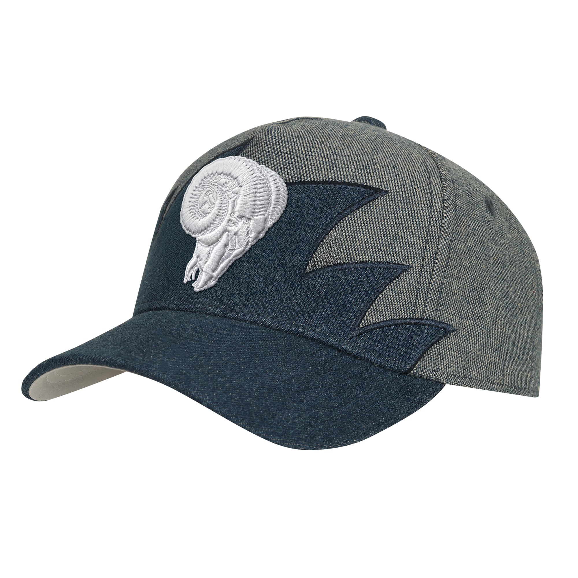 Youth Mitchell & Ness Denim Los Angeles Rams Sharktooth Pro Pinch Adjustable Hat Youth Mitchell & Ness Denim Los Angeles Rams Sharktooth Pro Pinch Adjustable Hat