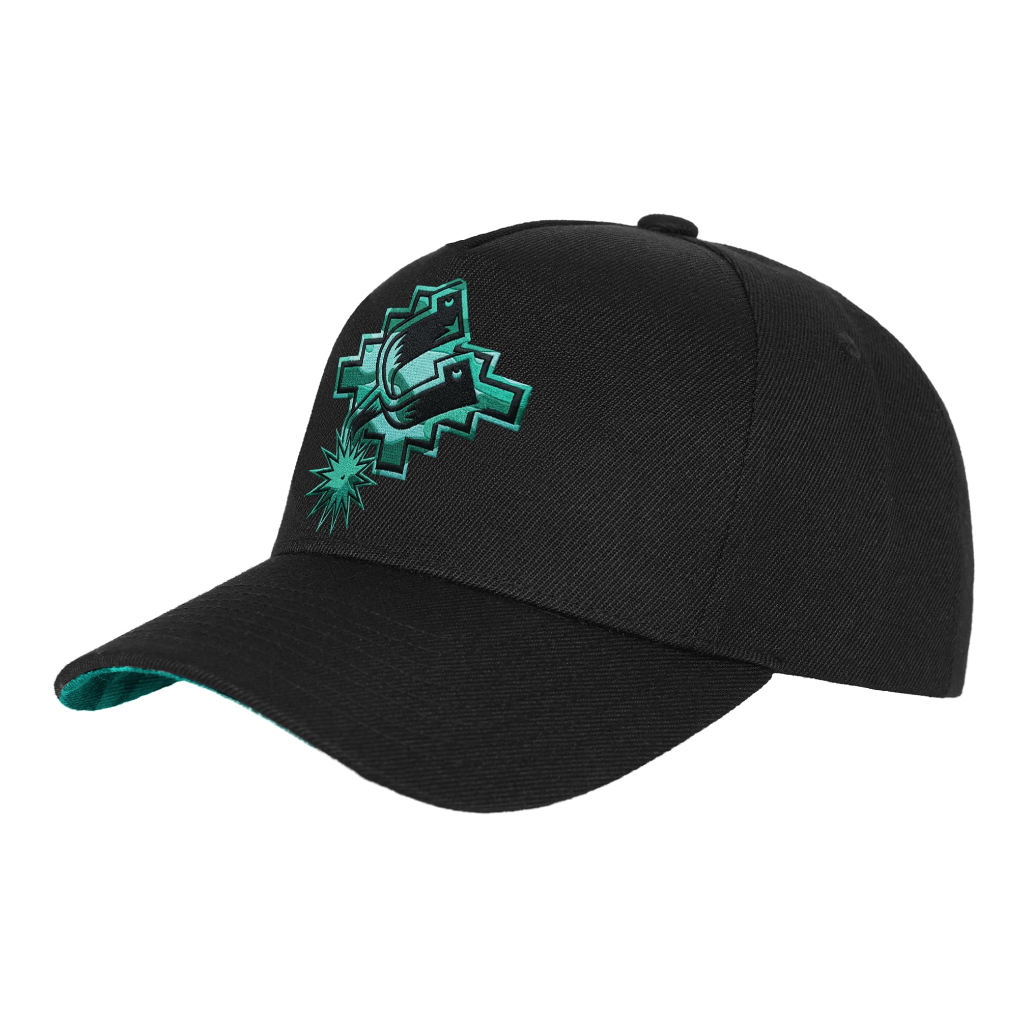 Youth Mitchell & Ness  Black San Antonio Spurs 404 Club Camo Pro Pinch Snapback Hat